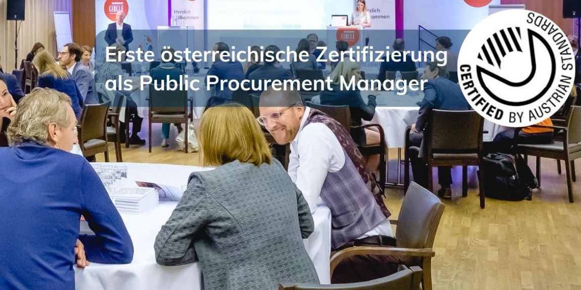 PRAXIS-LEHRGANG PROCUREMENT 360° – CERTIFIED PUBLIC PROCUREMENT MANAGER